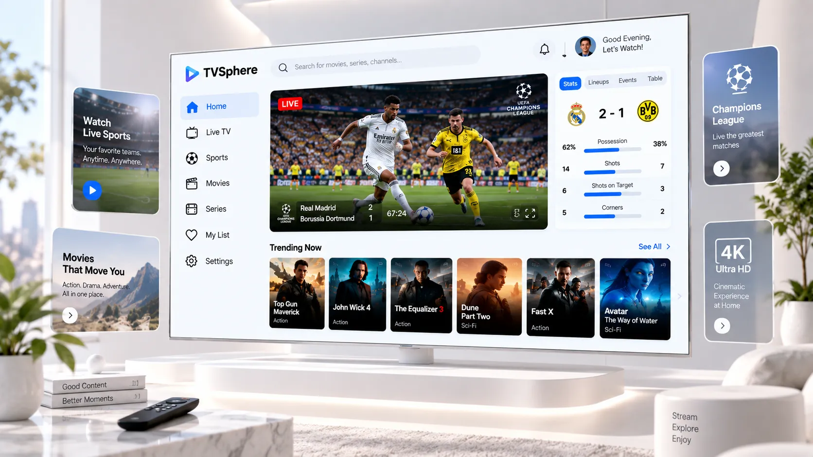 Entscheidungsbaum für die IPTV-Gerätewahl: von Nutzungsprofil zu empfohlener Hardware-Plattform