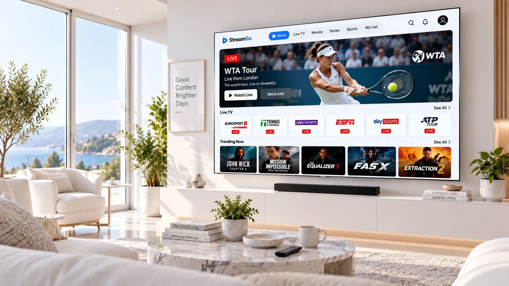 Grafische Erklärung der drei Netzwerkkennwerte Latenz, Jitter und Paketverlust im Kontext von IPTV-Streaming